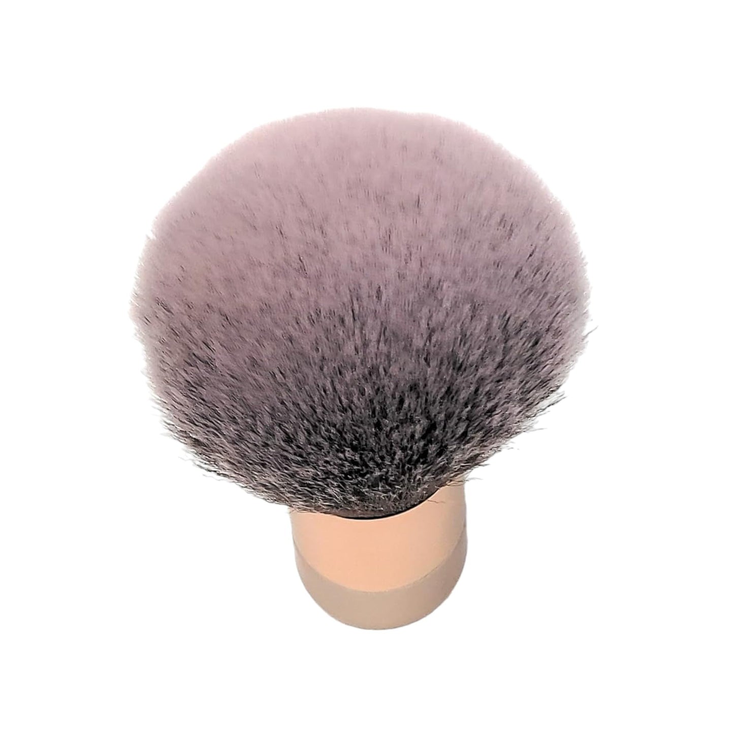 Luxurious and Very Large Soft Fluffy Powder Brush, Use as a Spray Tan Finishing Tool, Multipurpose Face and Body Barber and Beauty Tool, Large Kabuki Brush by BevyGold (Violet)