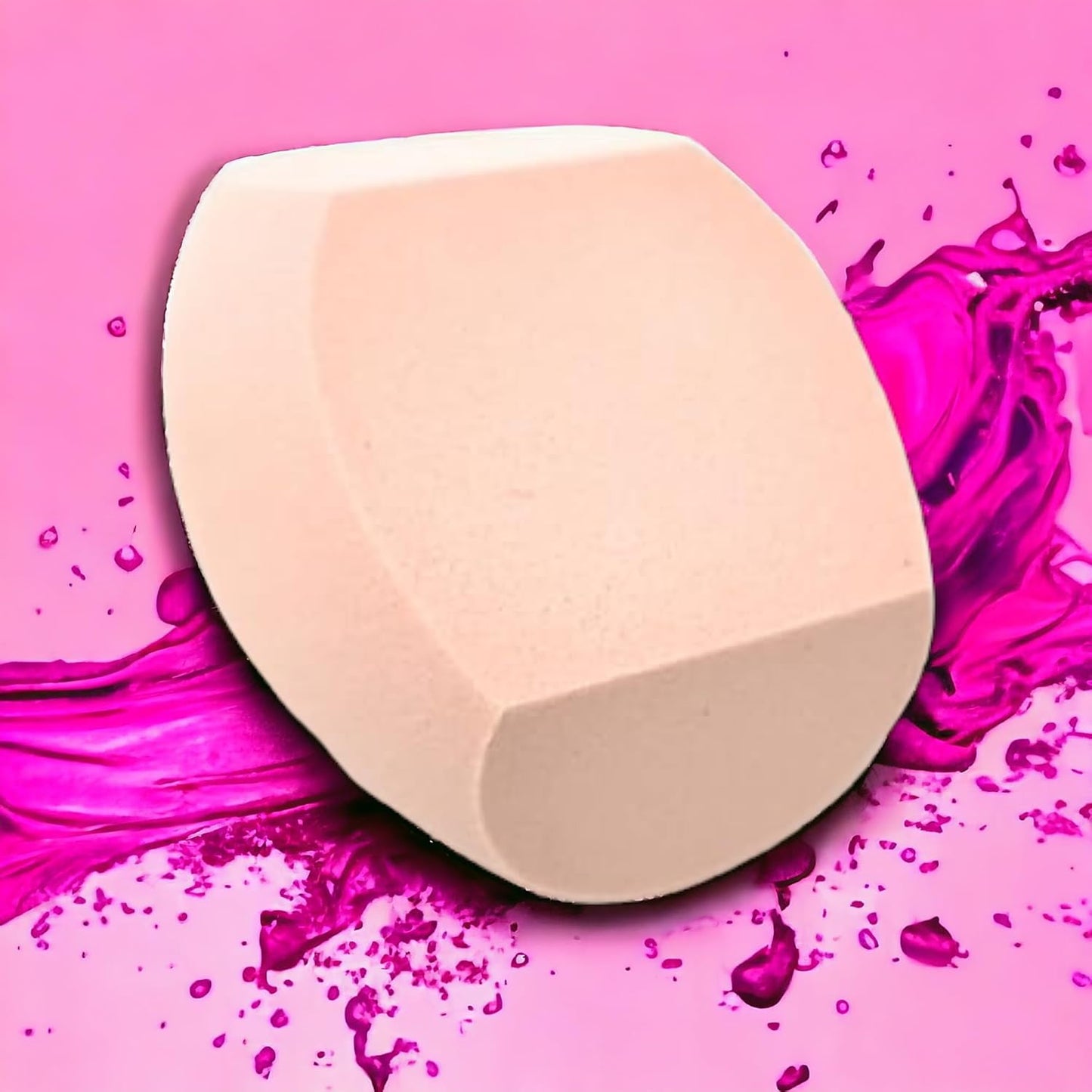 Large Beauty Sponge Makeup Blender: Make Up Sponge Makeup Blender Latex Free and High-definition Flawless for Liquid, Cream, and Powder.