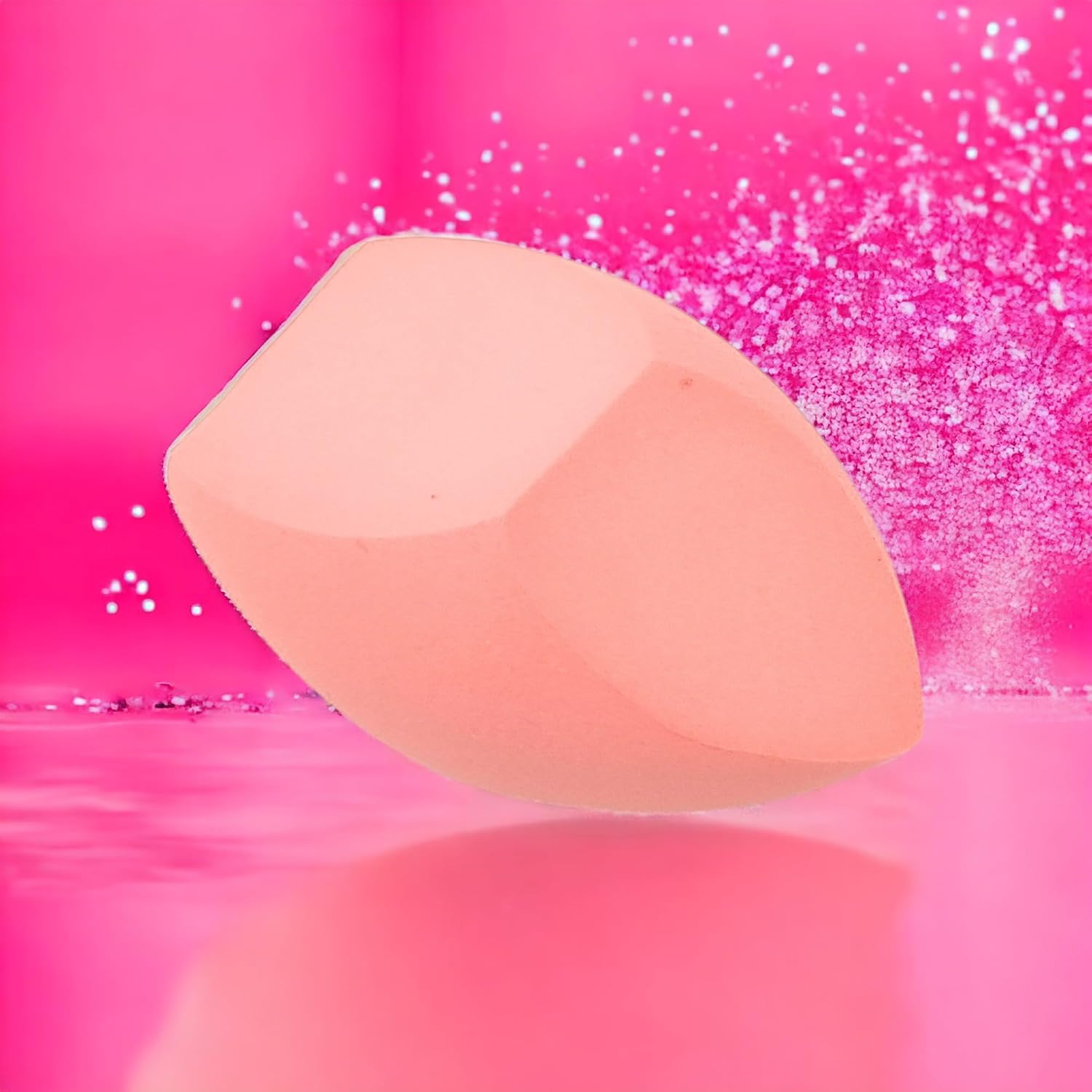 Beauty Sponge Makeup Blender: Make Up Sponge Makeup Blender Latex Free and High-definition Flawless for Liquid, Cream, and Powder.