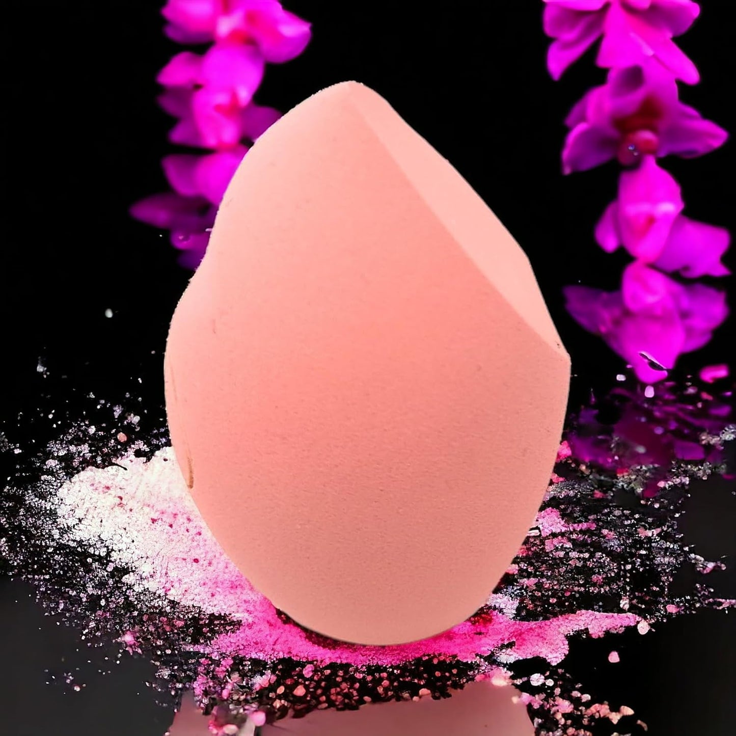 Beauty Sponge Makeup Blender: Make Up Sponge Makeup Blender Latex Free and High-definition Flawless for Liquid, Cream, and Powder.