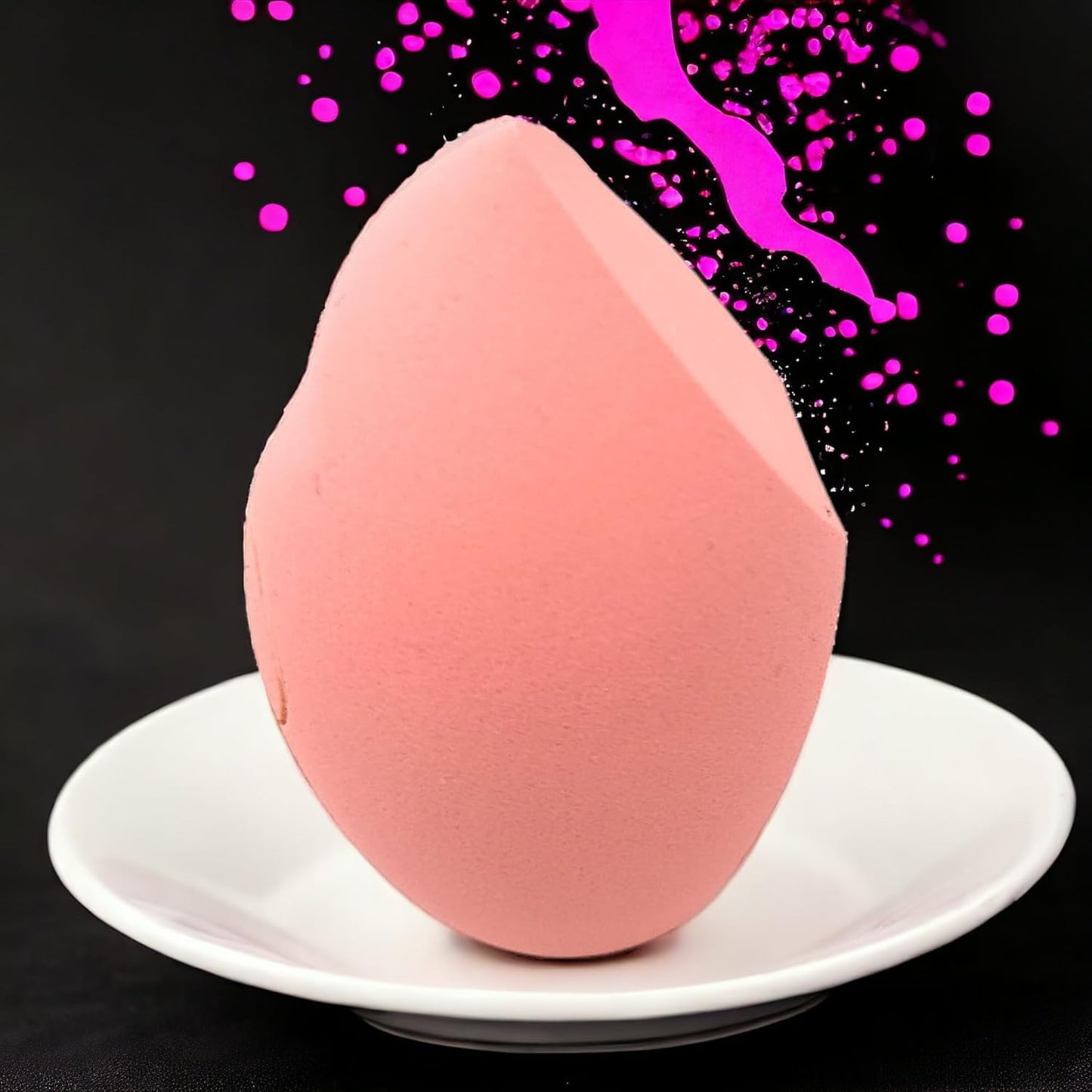 Large Beauty Sponge Makeup Blender: Make Up Sponge Makeup Blender Latex Free and High-definition Flawless for Liquid, Cream, and Powder.(#14)