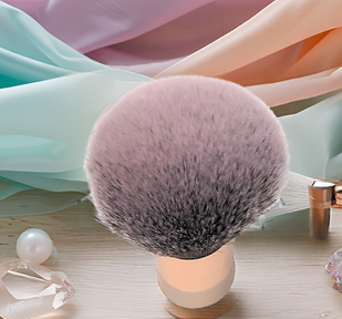 BevyGold Large Kabuki Powder Brush, Rosegold